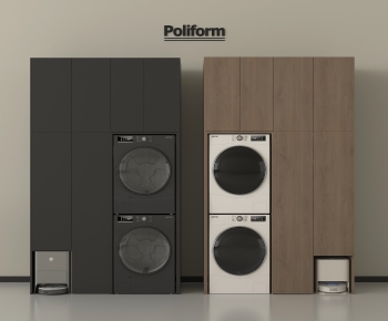 Modern Laundry Cabinet-ID:644292127