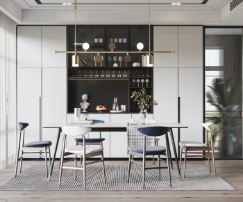 Modern Dining Room-ID:482027052