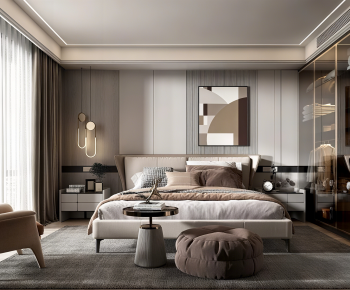 Modern Bedroom-ID:582185034
