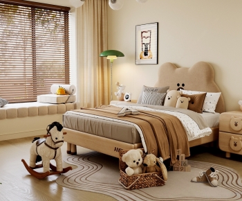 Modern Child's Bed-ID:793504004