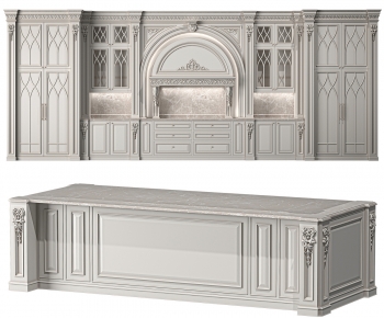 French Style Kitchen Cabinet-ID:988178973