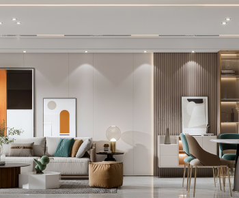 Modern A Living Room-ID:253089901