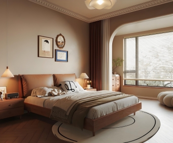French Style Bedroom-ID:132762911
