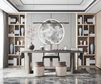 New Chinese Style Study Space-ID:972666035