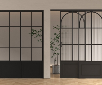 French Style Sliding Door-ID:757093913