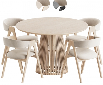 Modern Dining Table And Chairs-ID:273159981