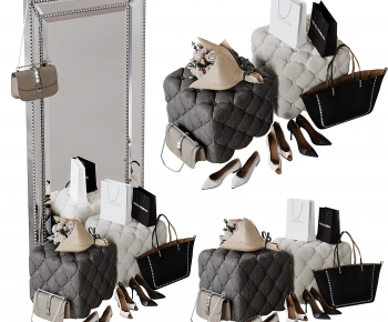 Modern Stool For Changing Shoes-ID:318212995