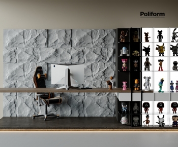 Modern Computer Desk-ID:279073954