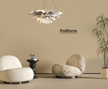 Modern Single Sofa-ID:477940085