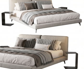 Modern Double Bed-ID:290119651