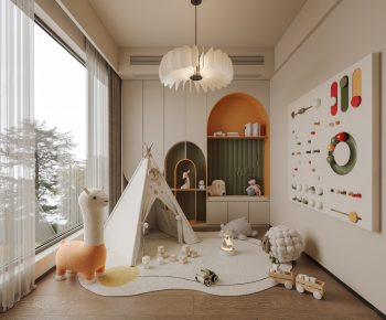 Modern Children's Room Activity Room-ID:326931957