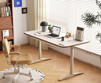 Modern Computer Desk And Chair-ID:912280196