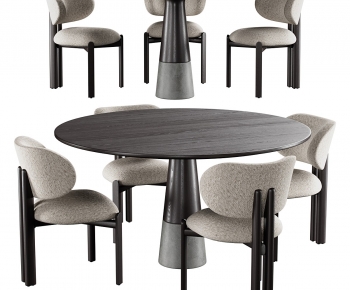 Modern Dining Table And Chairs-ID:691641093