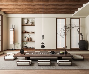 New Chinese Style Tea House-ID:456104997