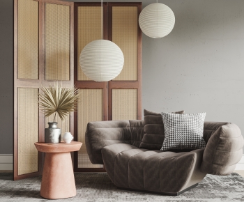 Modern Single Sofa-ID:743808981