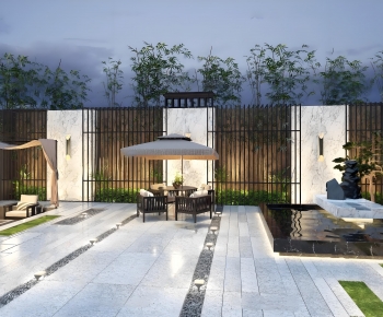 New Chinese Style Courtyard/landscape-ID:960858115