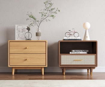 Nordic Style Bedside Cupboard-ID:291194923