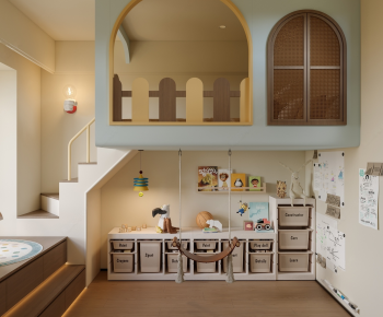 Modern Children's Room-ID:653965002