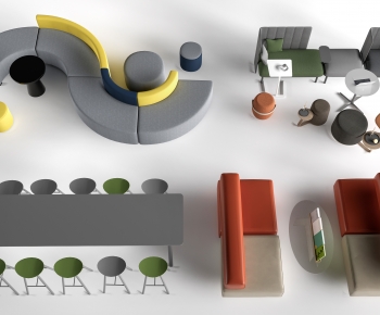 Modern Leisure Table And Chair-ID:128479023