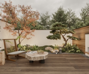 New Chinese Style Courtyard/landscape-ID:732851037