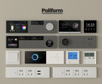 Modern Switch Socket Panel-ID:322864061