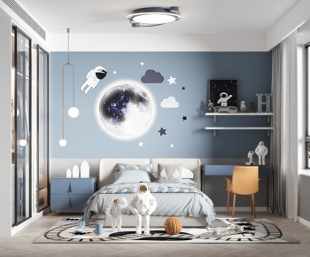 Modern Boy's Room And Son's Room-ID:833971983