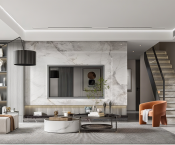 Modern A Living Room-ID:160283099