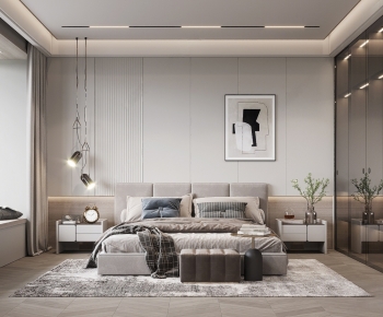 Modern Bedroom-ID:676930905