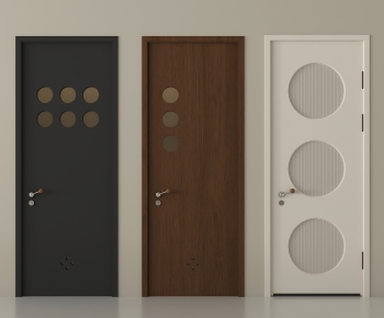 Modern Single Door-ID:242481956