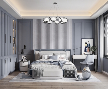 Modern Boy's Room And Son's Room-ID:835714106