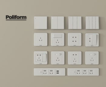 Modern Switch Socket Panel-ID:714699988