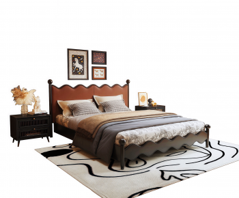 French Style Double Bed-ID:632617955