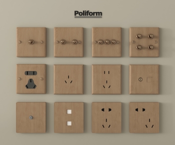 Modern Switch Socket Panel-ID:616254099