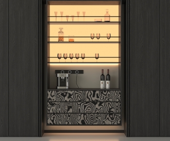 Modern Wine Cabinet-ID:537755019