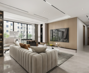 Modern A Living Room-ID:285950909