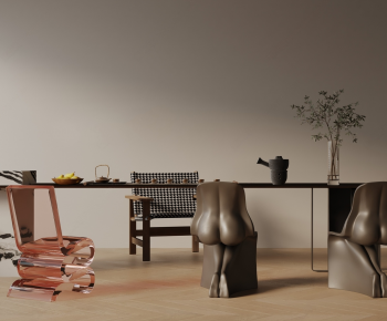 Modern Tea Tables And Chairs-ID:665641071