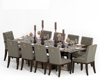 Modern Dining Table And Chairs-ID:849576959