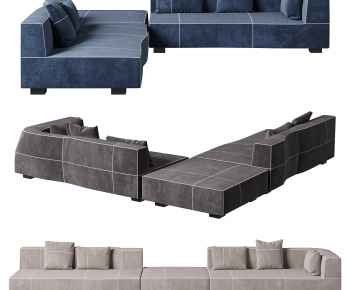 Modern Multi Person Sofa-ID:668121105