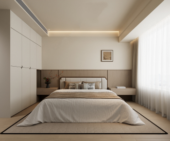 New Chinese Style Bedroom-ID:298655992
