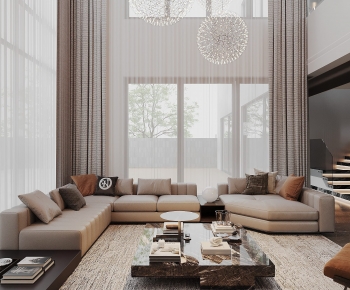 Modern A Living Room-ID:793690922