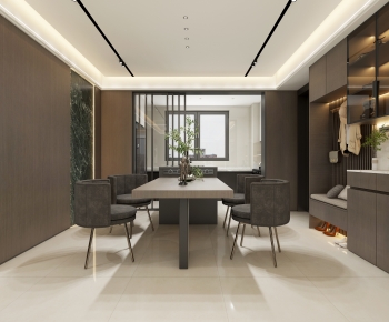 Modern Dining Room-ID:407507905