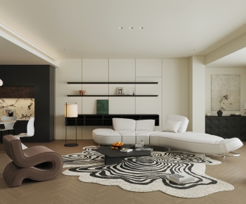 Modern A Living Room-ID:858530048