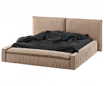 Modern Double Bed-ID:844099564