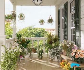 Modern Leisure Balcony-ID:113240963