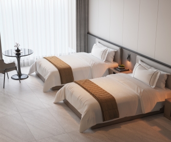 Modern Single Bed-ID:603044998