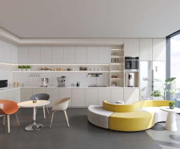 Modern Office Tea Room-ID:841521023