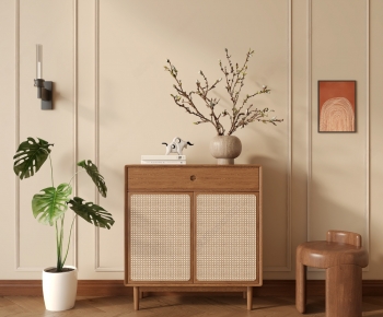 Modern Entrance Cabinet-ID:891621199