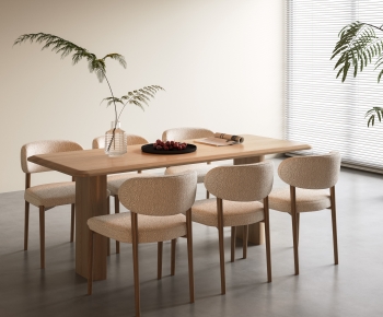 Modern Dining Table And Chairs-ID:537729986