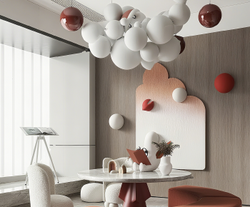 Modern Children's Room Activity Room-ID:607249024