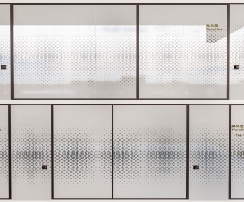 Modern Glass Screen Partition-ID:367949011